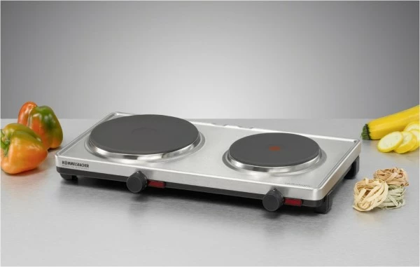 Geschirr- Und Kochplattenwärmer Rommelsbacher AK 3099/E Doppelkochplatte Edelstahl 3 Geschirr- Und Kochplattenwärmer Rommelsbacher AK 3099/E Doppelkochplatte Edelstahl – Bild 3