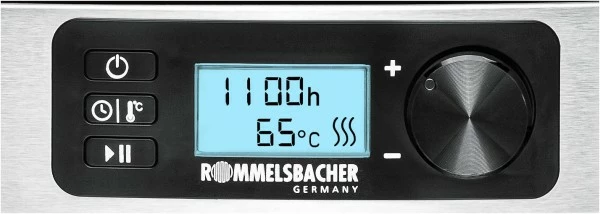 Dampfgarer & Reiskocher Rommelsbacher DA 350 Dörrautomat Edelstahl/schwarz 6 Dampfgarer & Reiskocher Rommelsbacher DA 350 Dörrautomat Edelstahl/schwarz – Bild 6