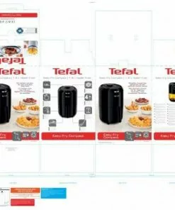 Fritteusen Tefal EY1018 Easy Fry Compact Heißluft-Fritteuse Schwarz -Kuchenkleingerate Verkaufe e0a93765 5db5 4b07 9a1b dc8cc7f37d97 600x600