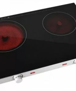 Geschirr- Und Kochplattenwärmer Kalorik TKG DCKP 1001 Doppelkochplatte Edelstahl