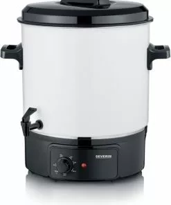 Einkochautomaten Severin EA 3654 Glühwein- Und Einkochautomat Weiß/schwarz