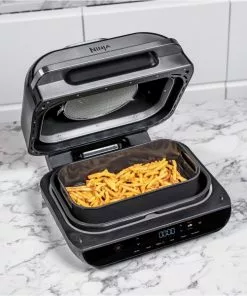 Fritteusen NINJA AG551EU Foodi Grill Max Heißluft-Fritteuse Grau/silber -Kuchenkleingerate Verkaufe fee73212 be26 4716 ab52 967a71e4f12b 600x600